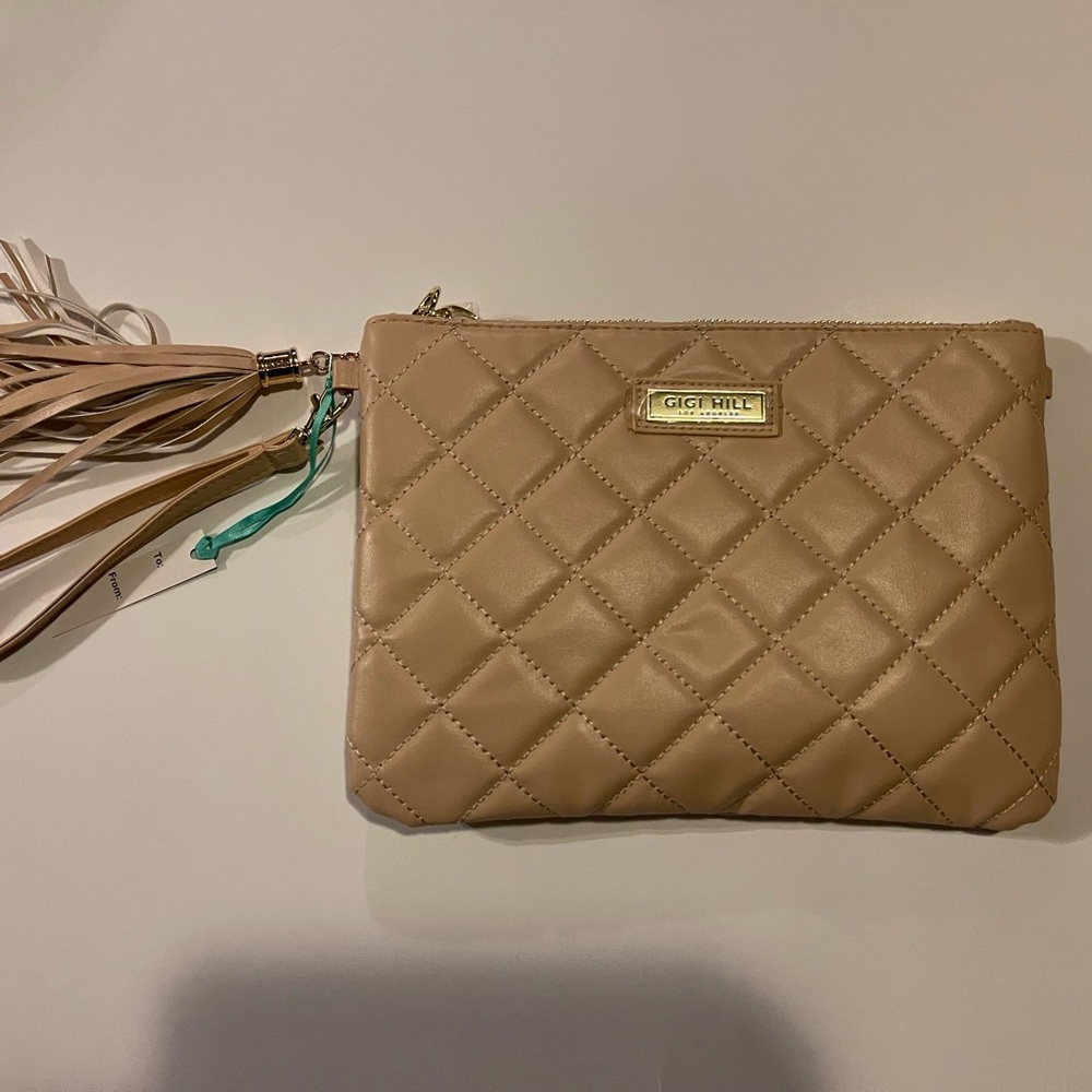 Tan/beige crossbody